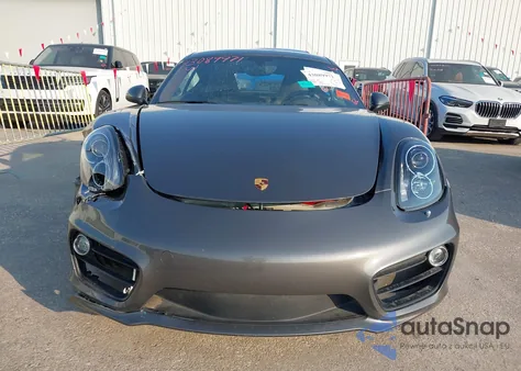 2014 Porsche Cayman S z USA, uszkodzony, nr VIN WP0AB2A88EK190575